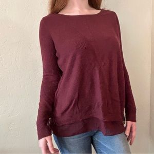 Lucky Brand Purple Sweater